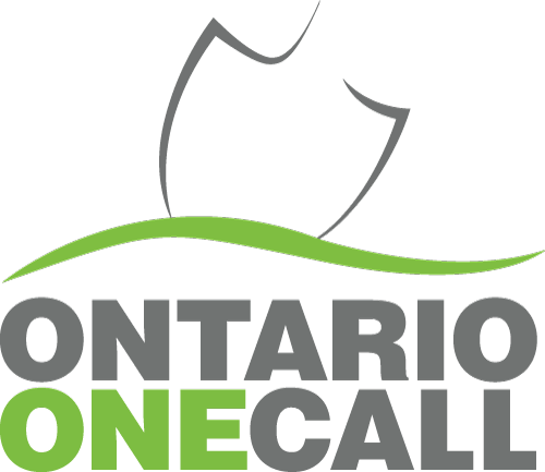 Ontario One Call Logo Ontario One Call Logo with Shovel Picture